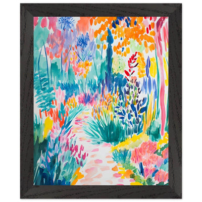 Vibrant Matisse Style Abstract Garden - Vibrantwalls
