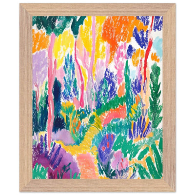 Vibrant Abstract Forest Henri Matisse - Vibrantwalls