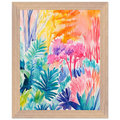 Vibrant Abstract Botanical Matisse Style - Vibrantwalls