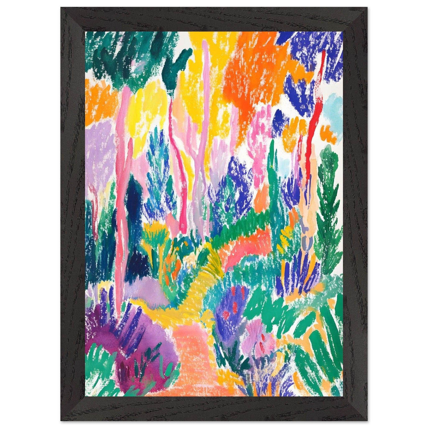 Vibrant Abstract Forest Henri Matisse - Vibrantwalls