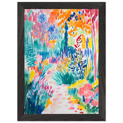 Vibrant Matisse Style Abstract Garden - Vibrantwalls