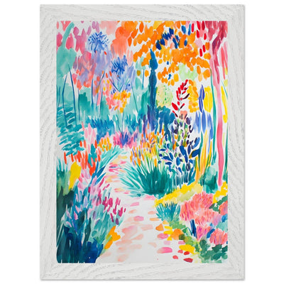 Vibrant Matisse Style Abstract Garden - Vibrantwalls