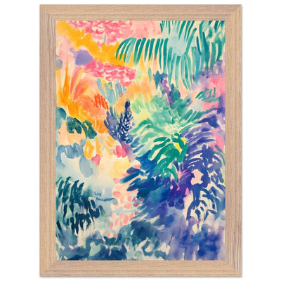 Abstract Floral - Vibrantwalls