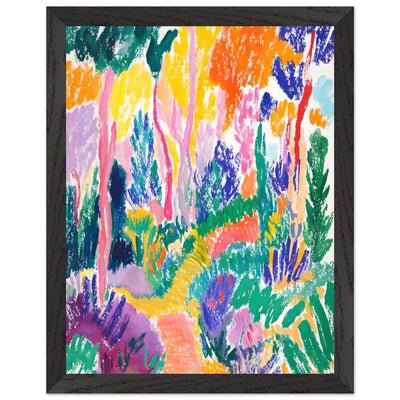 Vibrant Abstract Forest Henri Matisse - Vibrantwalls