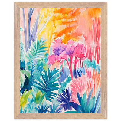 Vibrant Abstract Botanical Matisse Style - Vibrantwalls