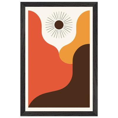 Abstract Desert Sun - Vibrantwalls