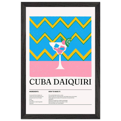 Cuba Daiquiri Cocktail Recipe - Vibrantwalls