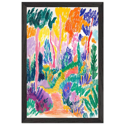 Vibrant Abstract Forest Henri Matisse - Vibrantwalls