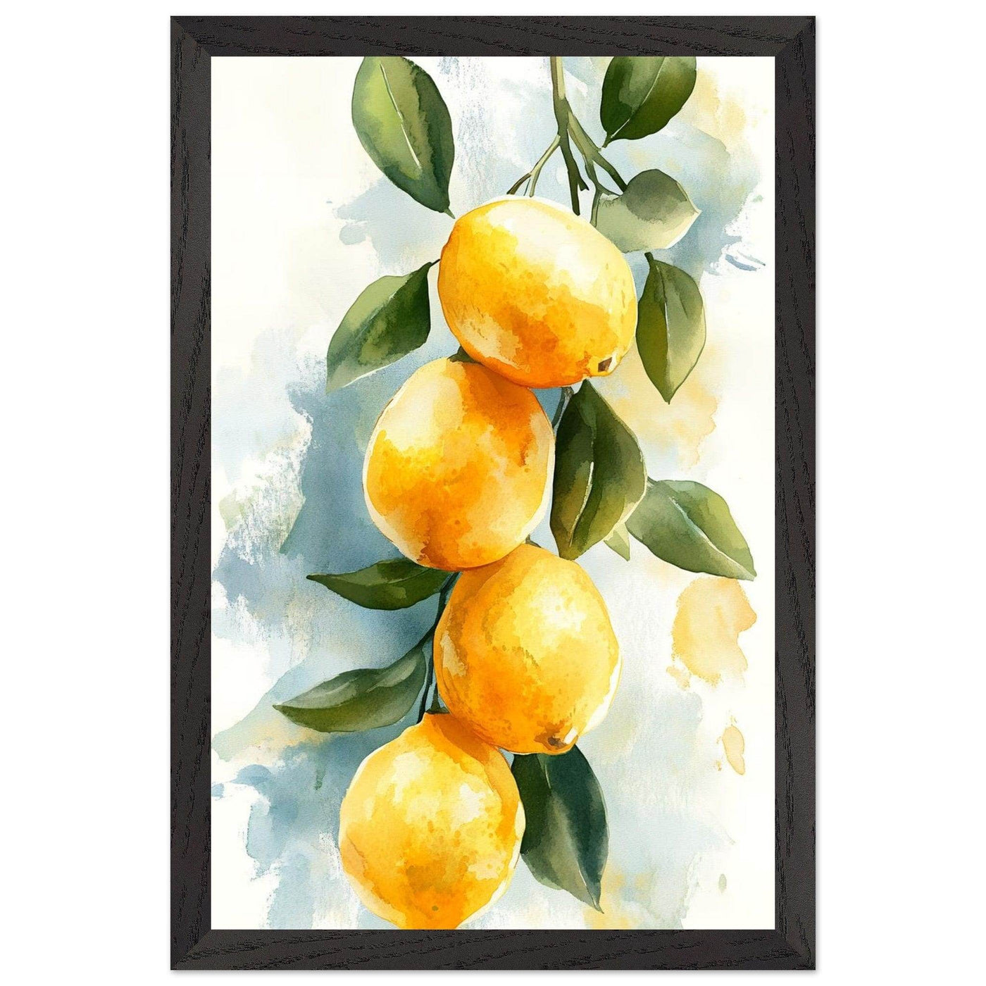 Vintage Italian Coastal Drive Amalfi Lemon Grove - Vibrantwalls