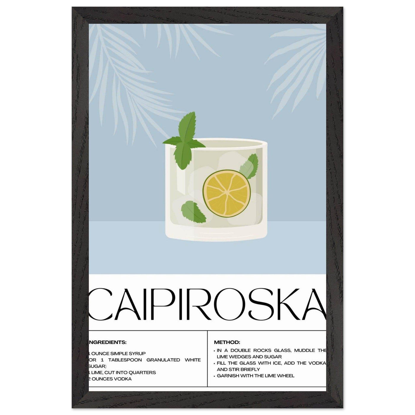 Caipiroska Cocktail Recipe - Vibrantwalls