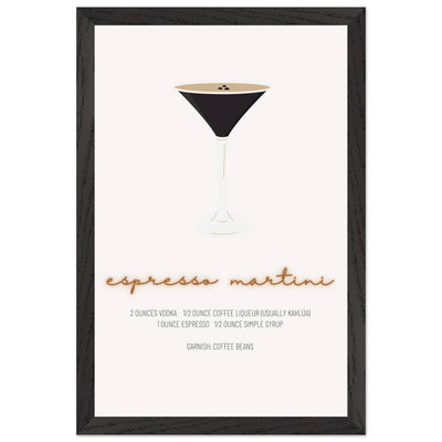 Espresso Martini Cocktail Recipe - Vibrantwalls