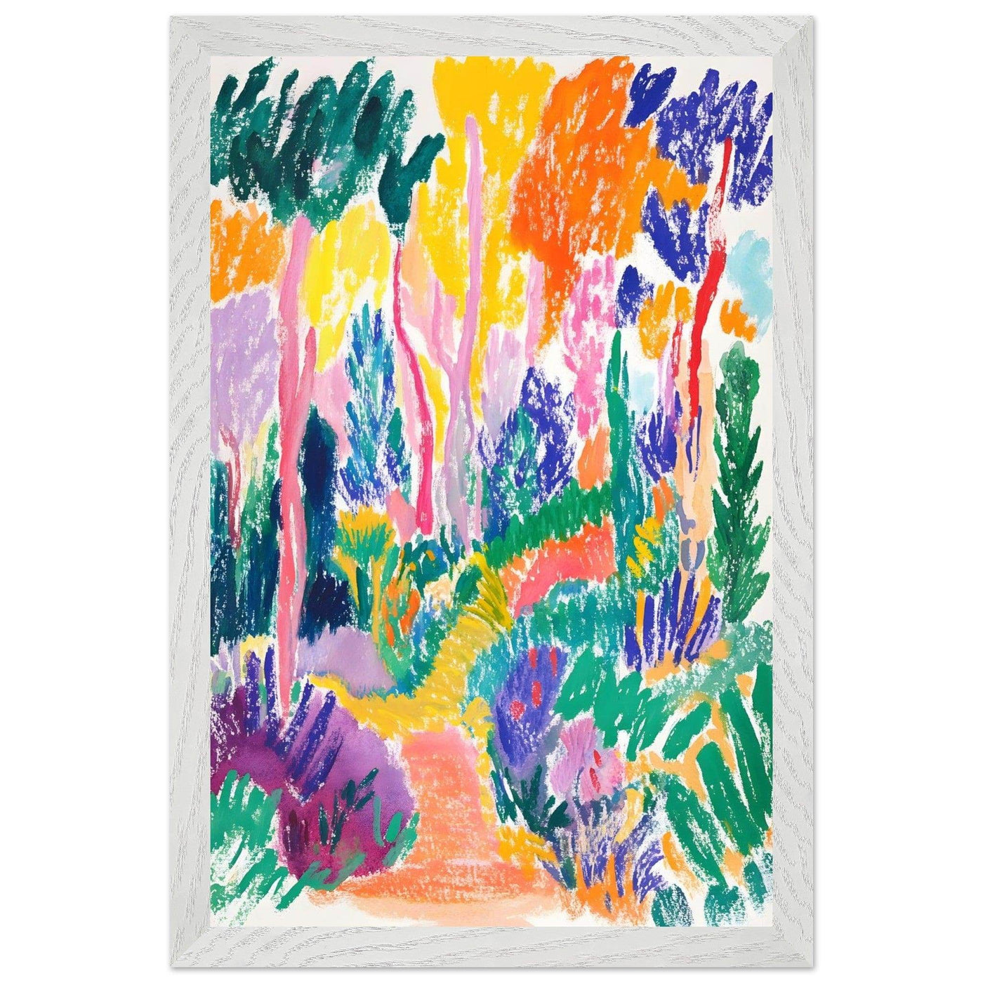 Vibrant Abstract Forest Henri Matisse - Vibrantwalls