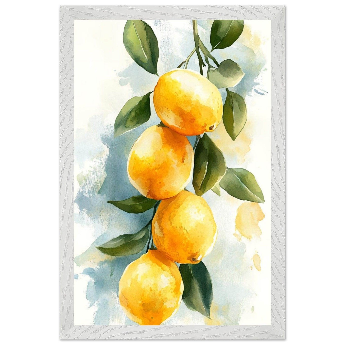 Vintage Italian Coastal Drive Amalfi Lemon Grove - Vibrantwalls
