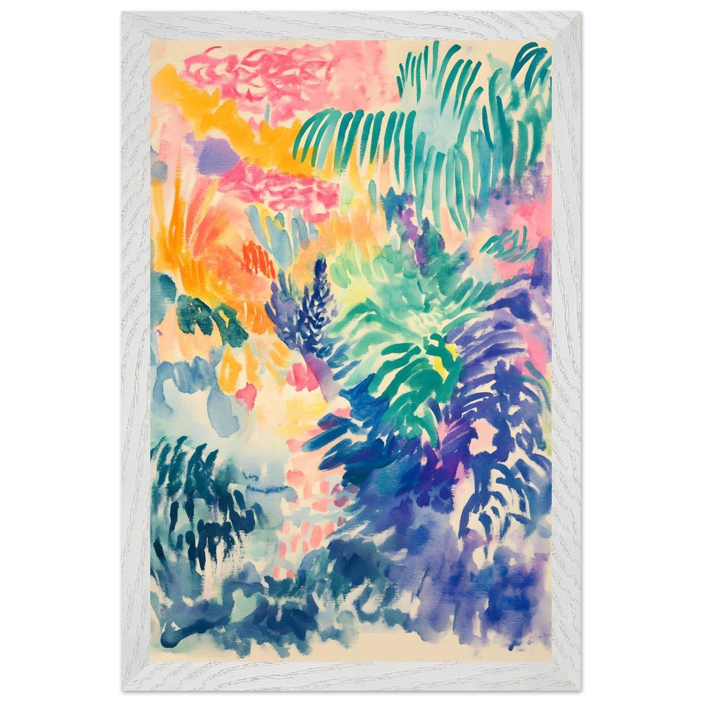 Abstract Floral - Vibrantwalls