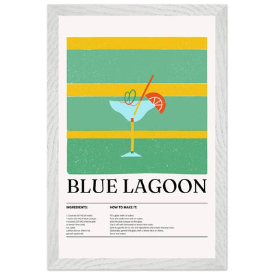 Blue Lagoon Cocktail Recipe - Vibrantwalls