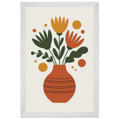 Boho Floral Harmony - Vibrantwalls