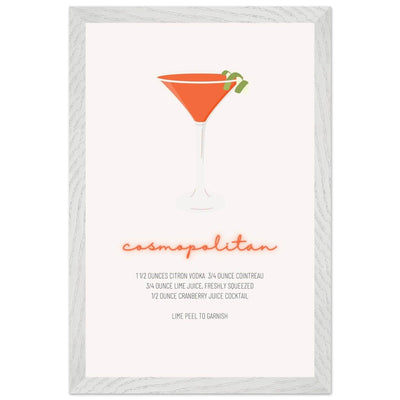 Cosmopolitan Cocktail Recipe Pink Vodka Cranberry Drink - Refreshing Cocktail Delight - Vibrantwalls
