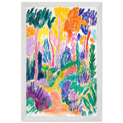 Vibrant Abstract Forest Henri Matisse - Vibrantwalls