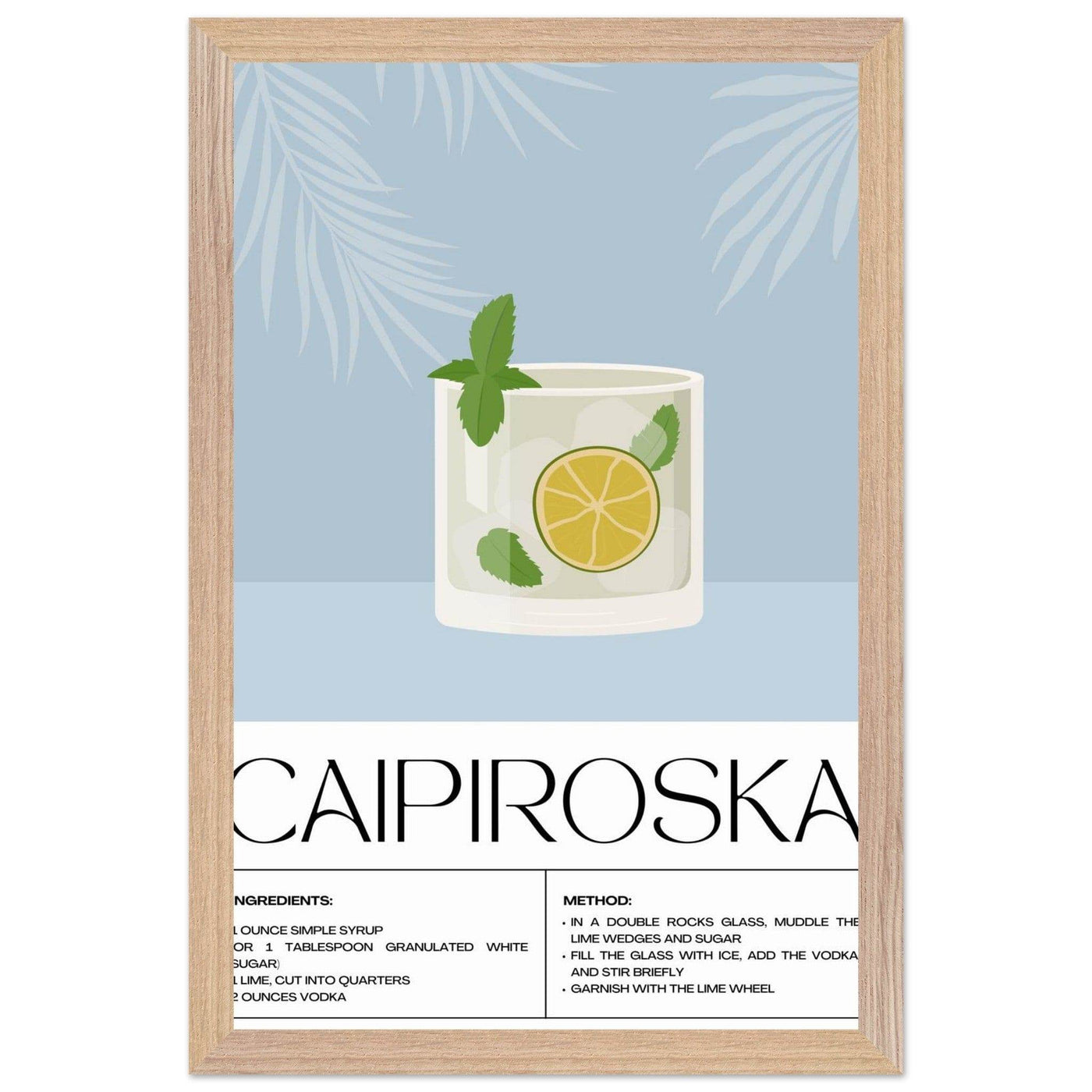 Caipiroska Cocktail Recipe - Vibrantwalls