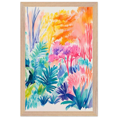 Vibrant Abstract Botanical Matisse Style - Vibrantwalls