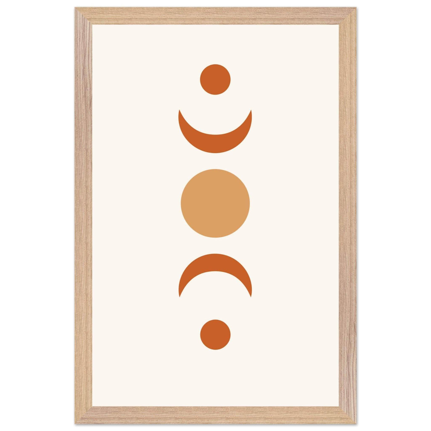 Desert Landscape | Boho Moon - Vibrantwalls