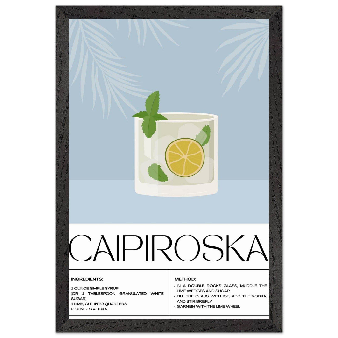 Caipiroska Cocktail Recipe - Vibrantwalls