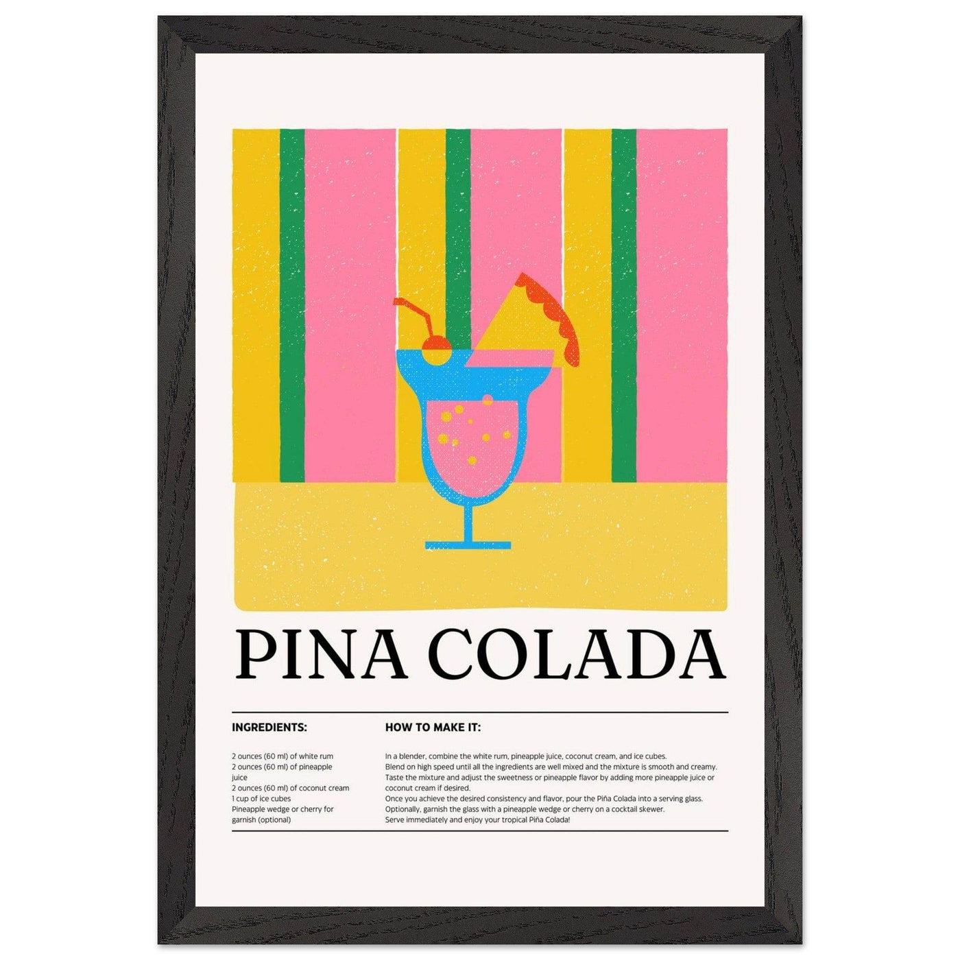 Vibrant Piña Colada Recipe - Vibrantwalls