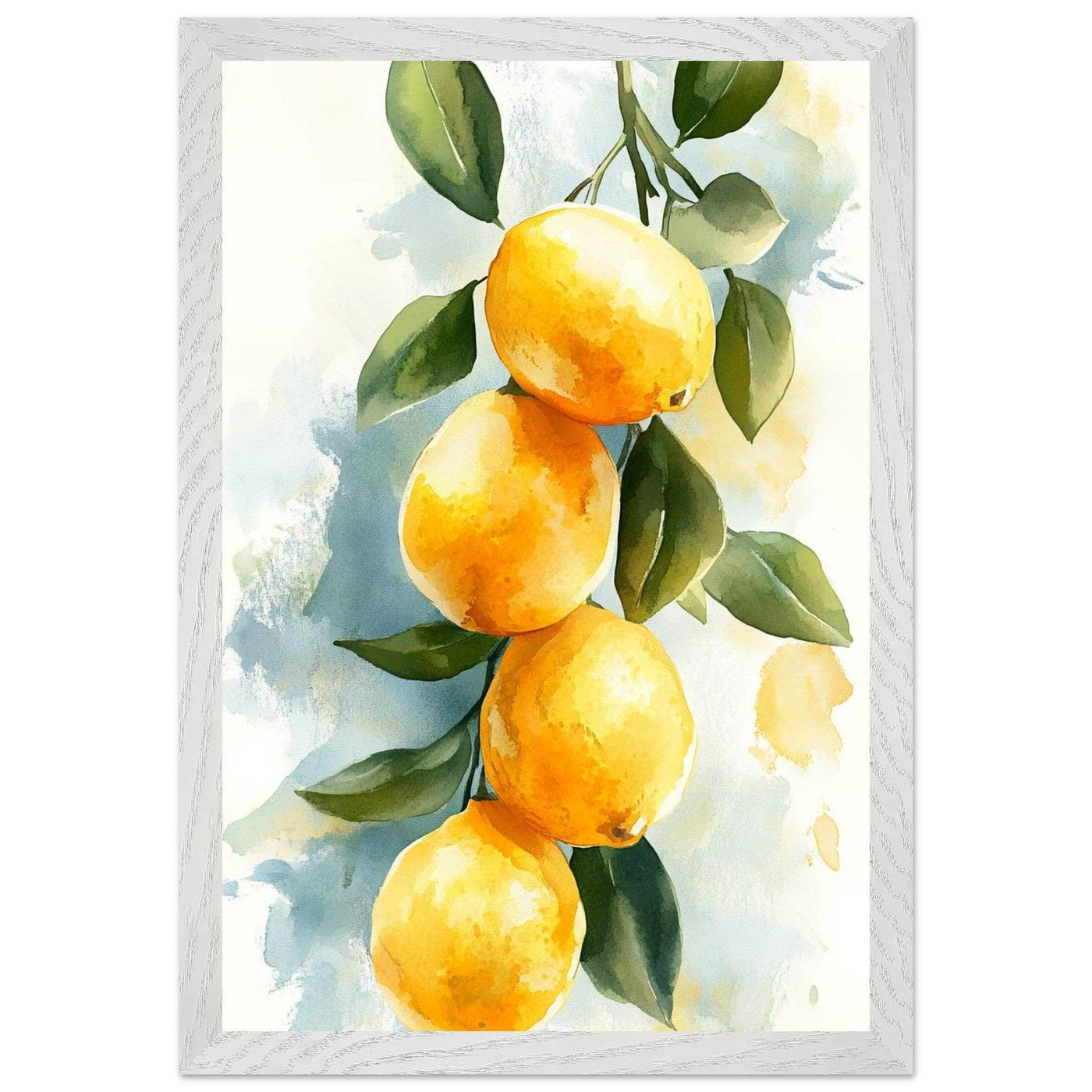 Vintage Italian Coastal Drive Amalfi Lemon Grove - Vibrantwalls