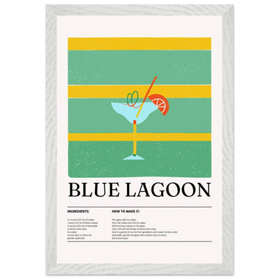 Blue Lagoon Cocktail Recipe - Vibrantwalls