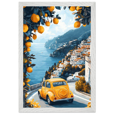 Vintage Italian Amalfi Coastal Drive Experience - Discover the Amalfi Lemon Grove - Vibrantwalls