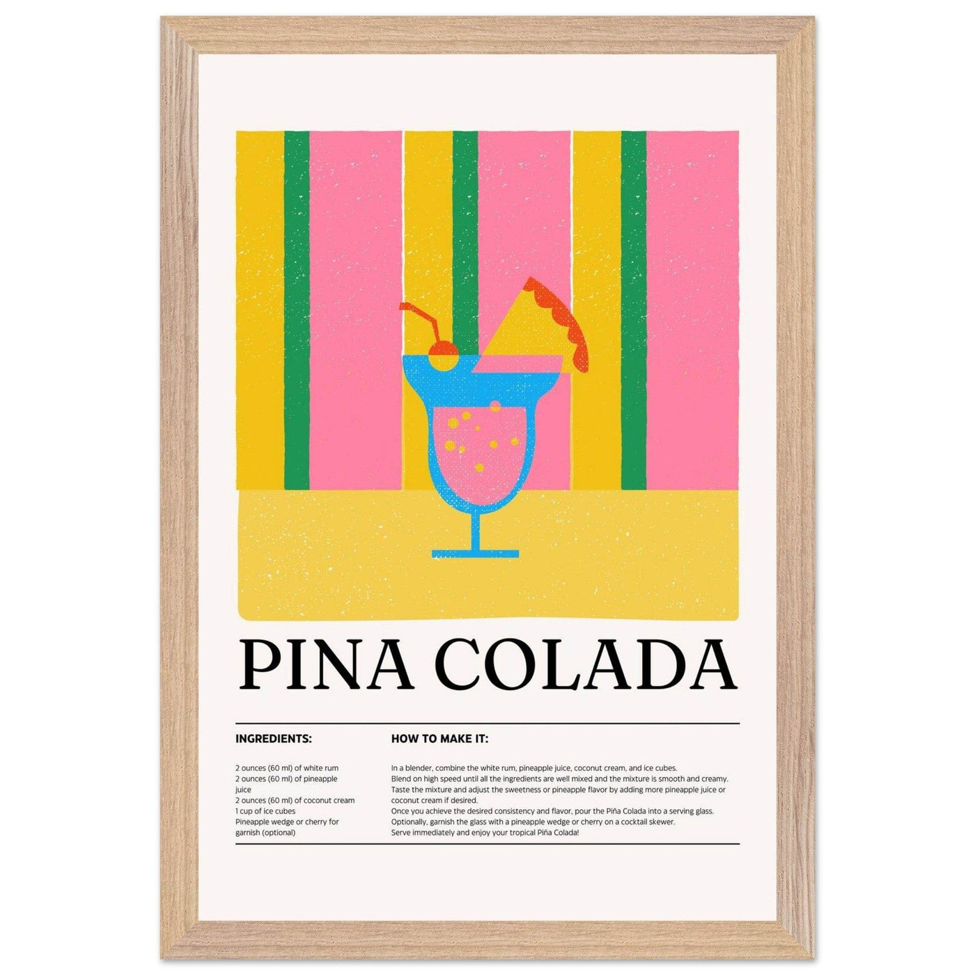 Vibrant Piña Colada Recipe - Vibrantwalls