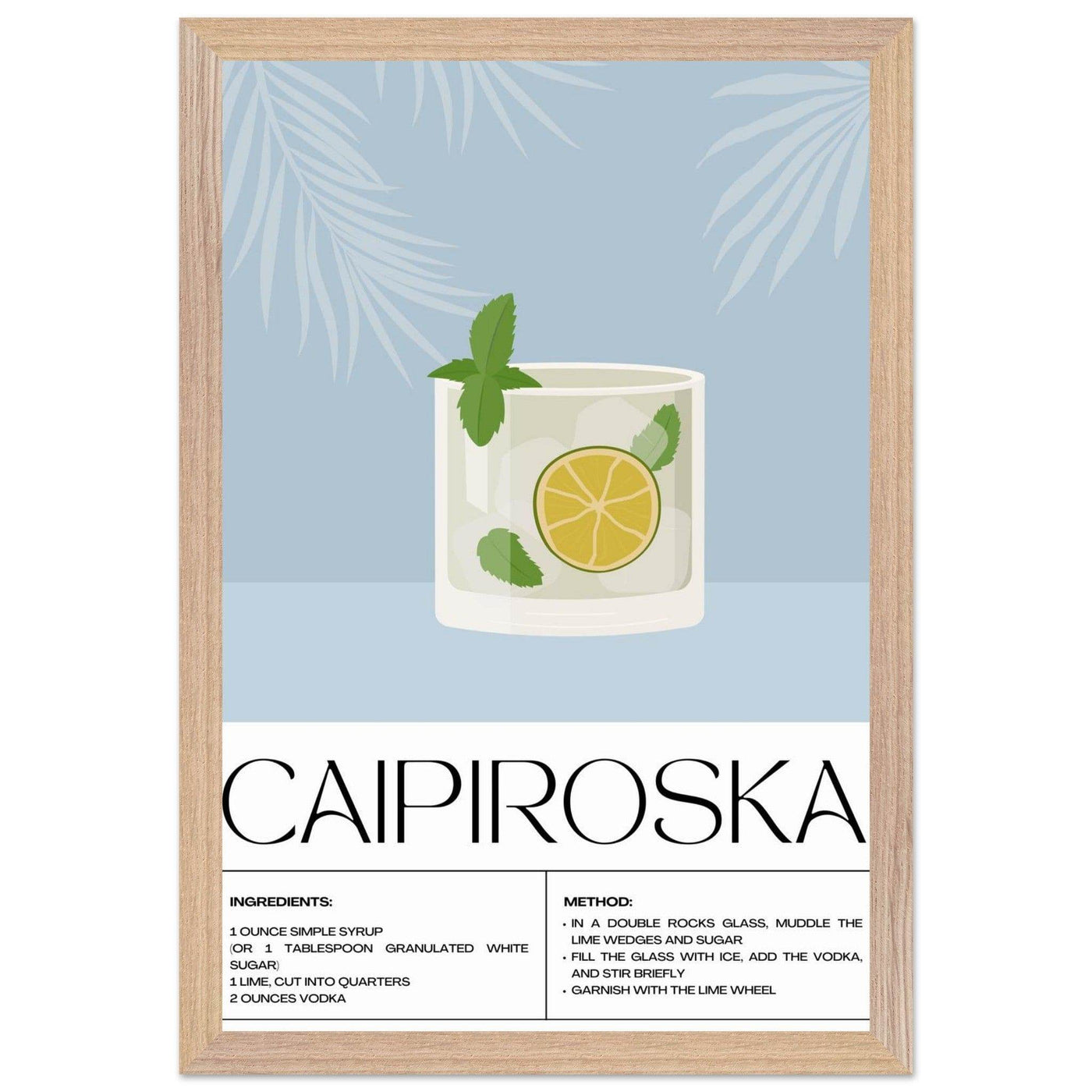 Caipiroska Cocktail Recipe - Vibrantwalls