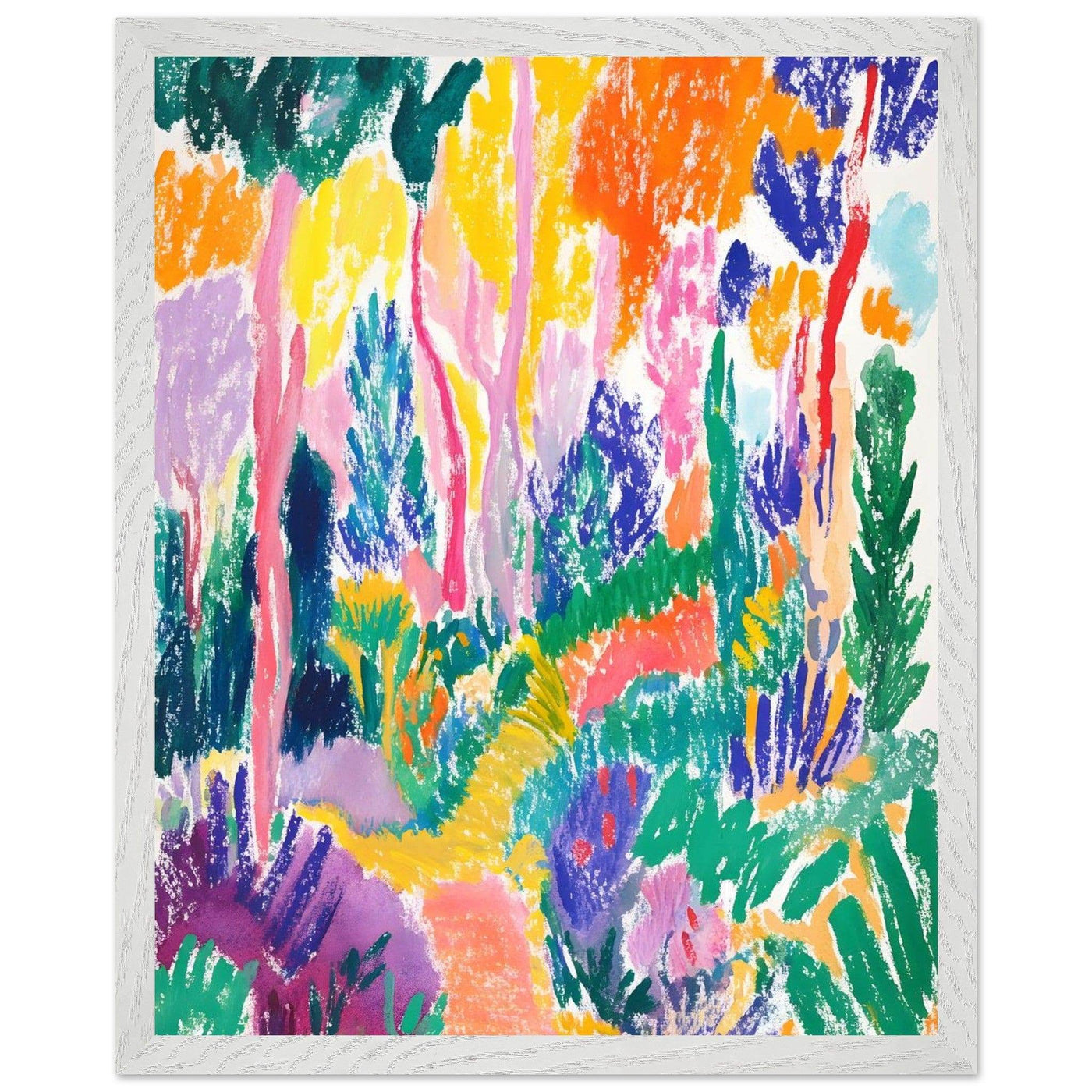 Vibrant Abstract Forest Henri Matisse - Vibrantwalls