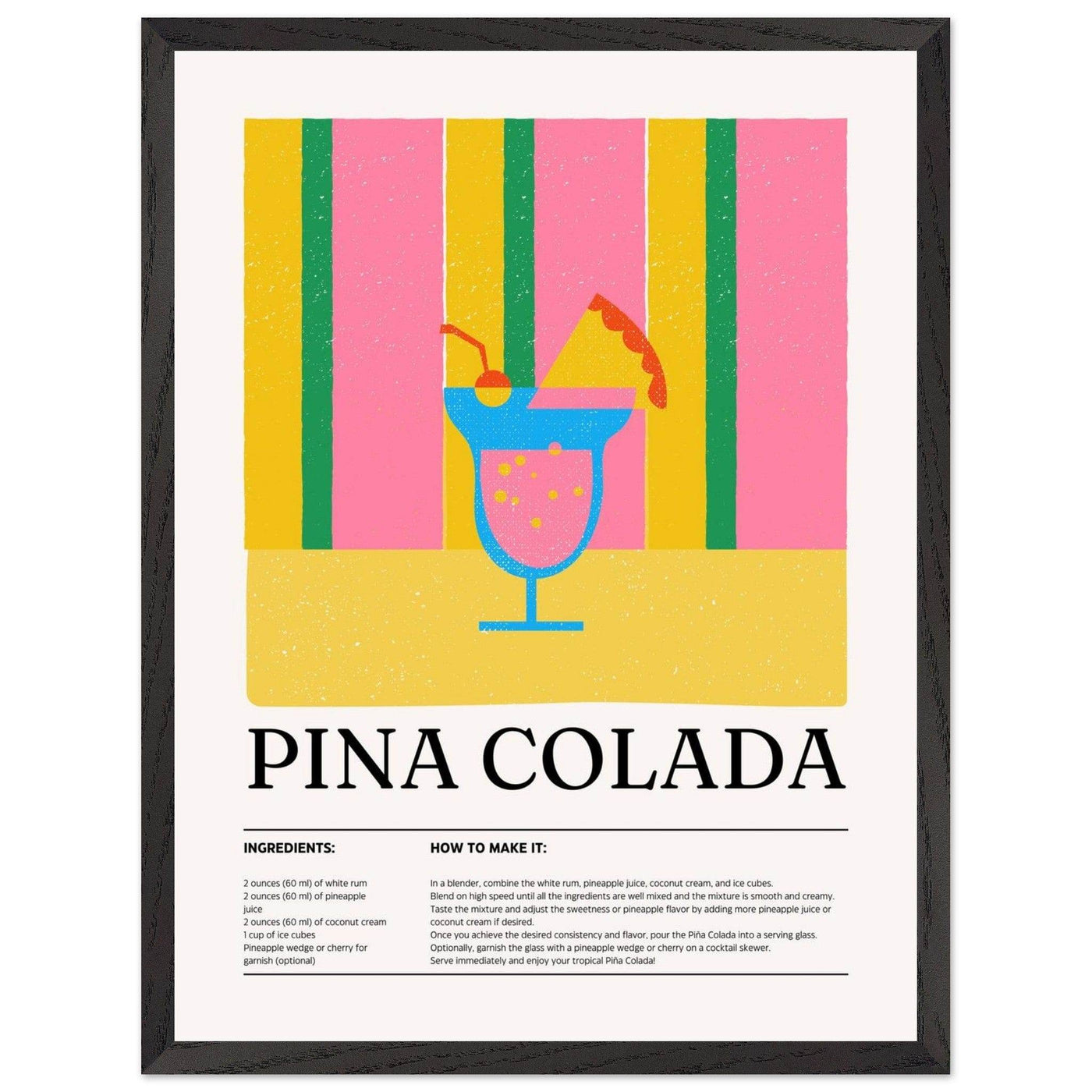 Vibrant Piña Colada Recipe - Vibrantwalls