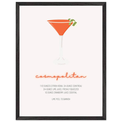 Cosmopolitan Cocktail Recipe Pink Vodka Cranberry Drink - Refreshing Cocktail Delight - Vibrantwalls