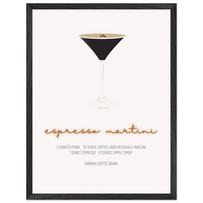 Espresso Martini Cocktail Recipe - Vibrantwalls