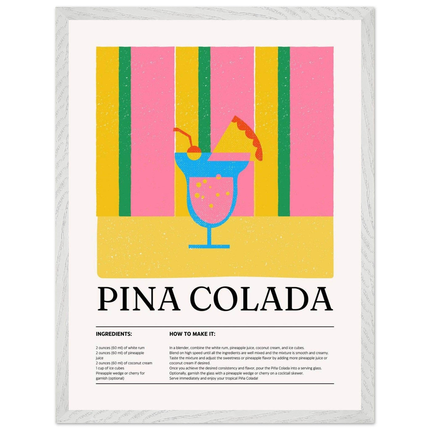Vibrant Piña Colada Recipe - Vibrantwalls