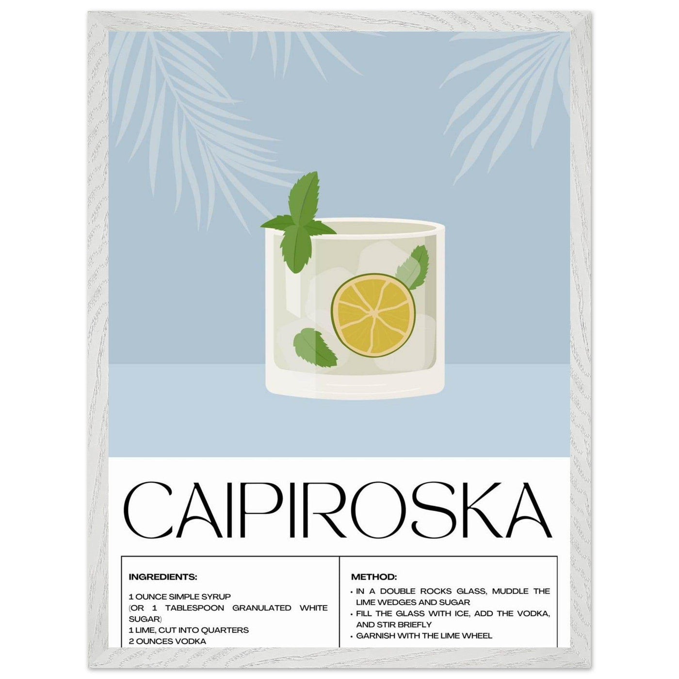 Caipiroska Cocktail Recipe - Vibrantwalls