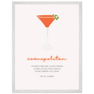 Cosmopolitan Cocktail Recipe Pink Vodka Cranberry Drink - Refreshing Cocktail Delight - Vibrantwalls