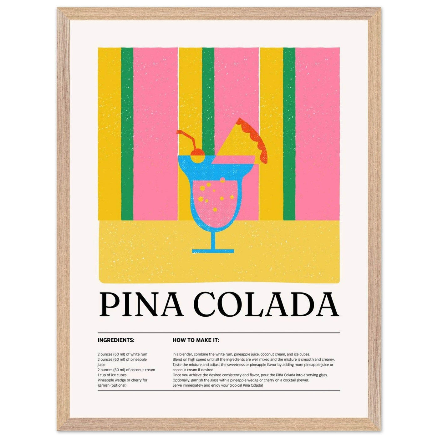 Vibrant Piña Colada Recipe - Vibrantwalls