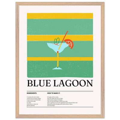 Blue Lagoon Cocktail Recipe - Vibrantwalls