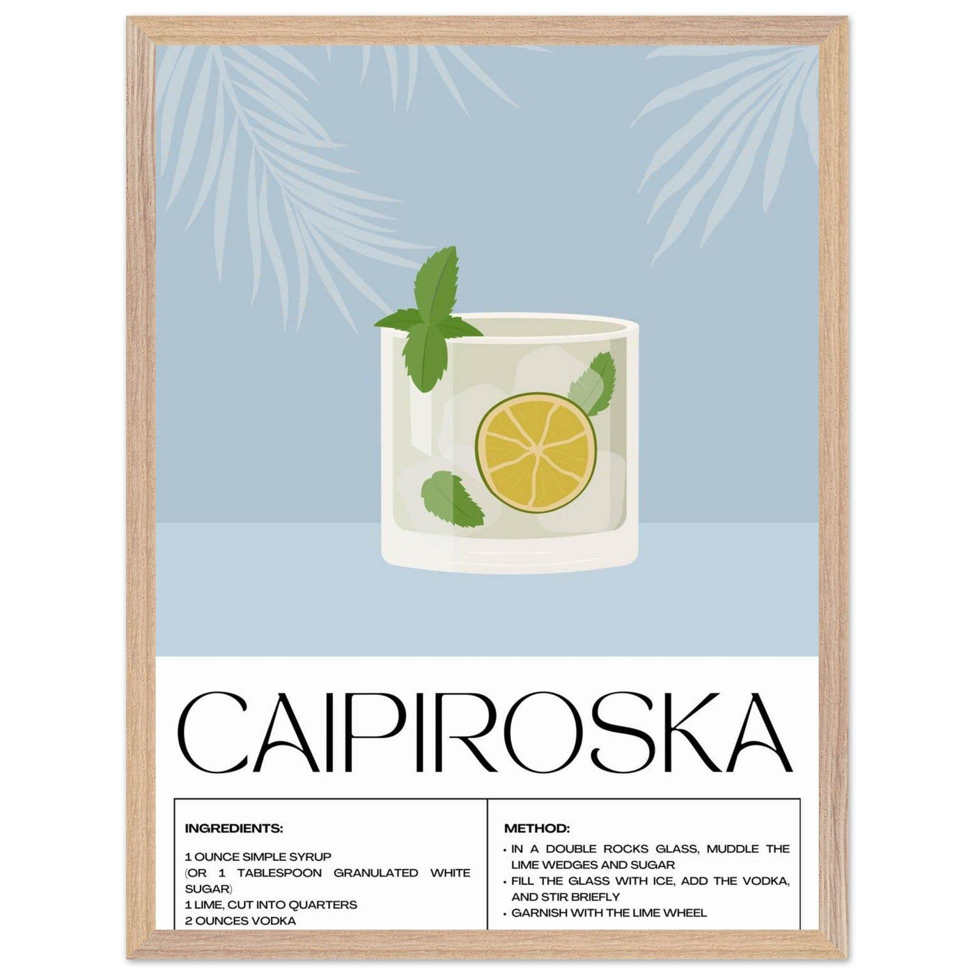 Caipiroska Cocktail Recipe - Vibrantwalls