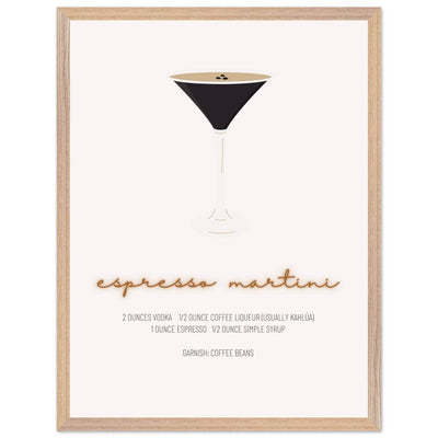 Espresso Martini Cocktail Recipe - Vibrantwalls