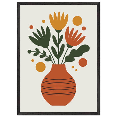 Boho Floral Harmony - Vibrantwalls