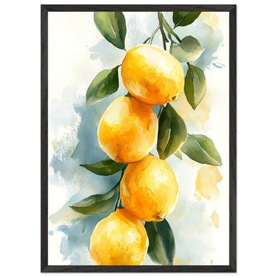 Vintage Italian Coastal Drive Amalfi Lemon Grove - Vibrantwalls