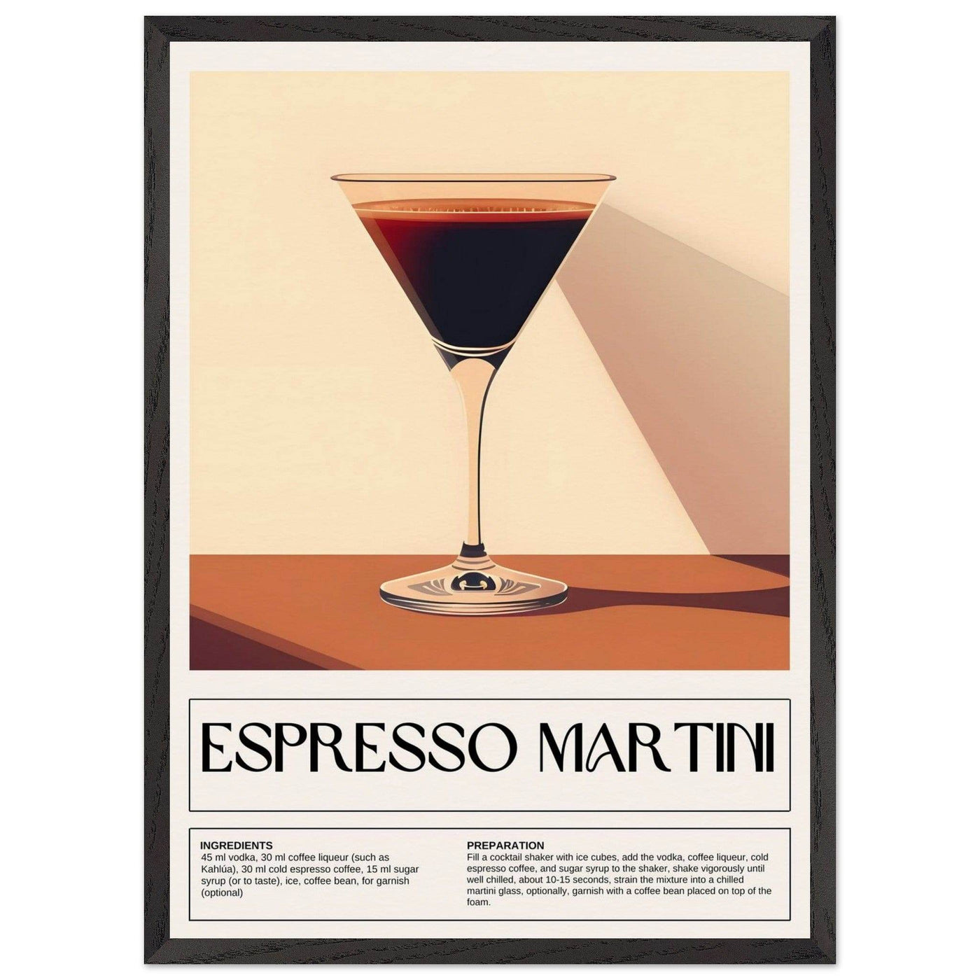 Espresso Martini - Vibrantwalls