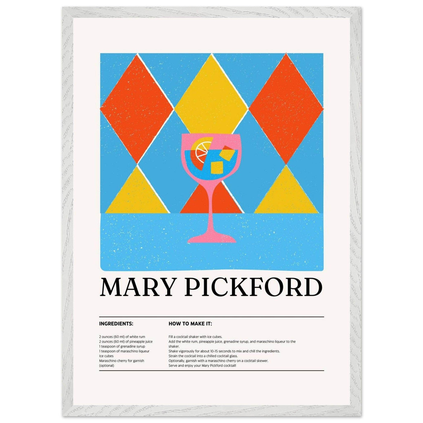 Mary Pickford Cocktail Recipe - Vibrantwalls