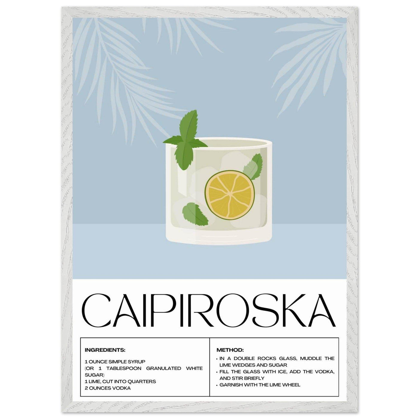 Caipiroska Cocktail Recipe - Vibrantwalls