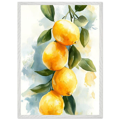 Vintage Italian Coastal Drive Amalfi Lemon Grove - Vibrantwalls