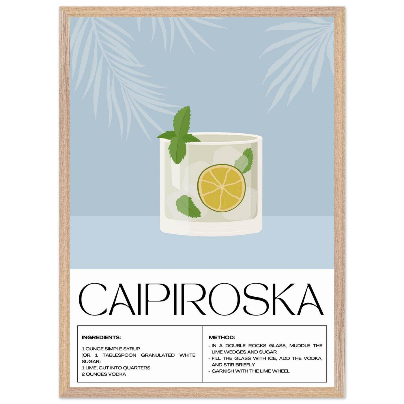 Caipiroska Cocktail Recipe - Vibrantwalls